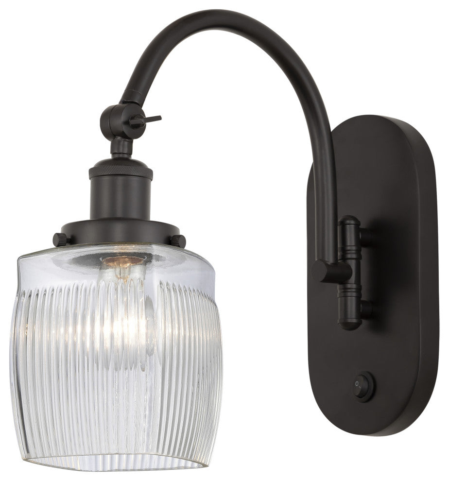 Innovations 918-1W-OB-G302 1-Light Sconce, Oil Rubbed Bronze