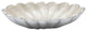 Peony 8" Oval Bowl, Snow