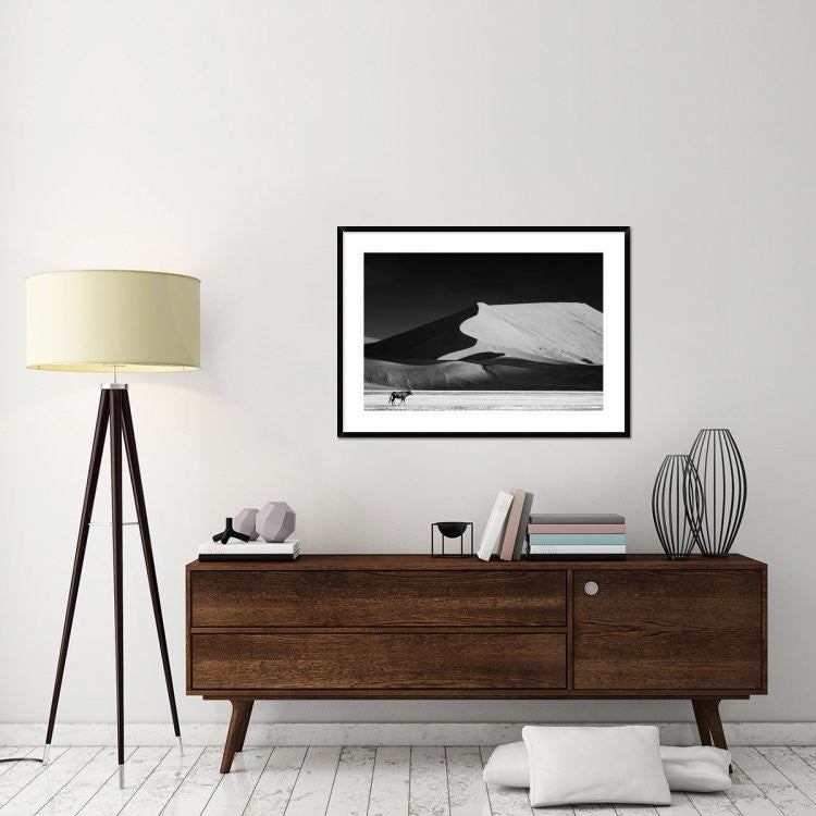 "The Solitary" Framed Digital Print by Mathilde Guillemot, 44x32"