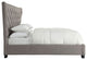 Modus Geneva Queen Melina Platform Bed, Dolphin