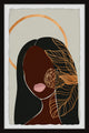 "Faceless Beauty" Framed Painting Print, 30x45