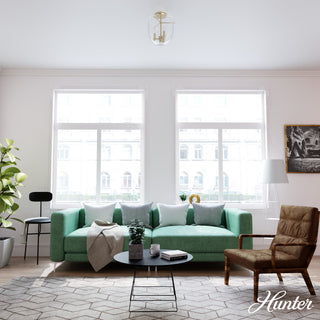 Sacha Alturas Gold 3 Light Flush Mount Ceiling Light Fixture