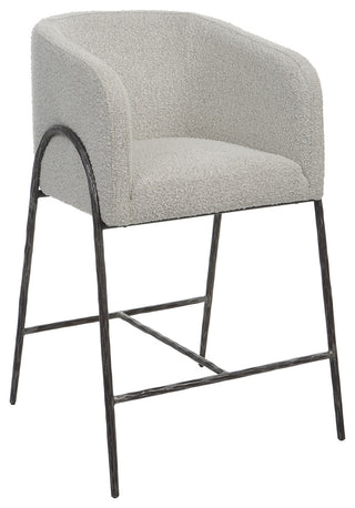 Uttermost Jacobsen Gray 27" Counter stool