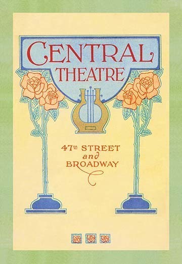 Central Theatre - Gallery Wrapped Canvas Art 28" x 42"