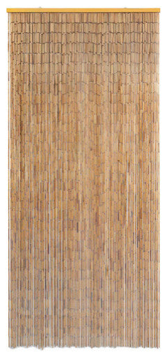 vidaXL Insect Door Curtain Bamboo 35.4"x86.6" Anti Mosquito Protector Screen