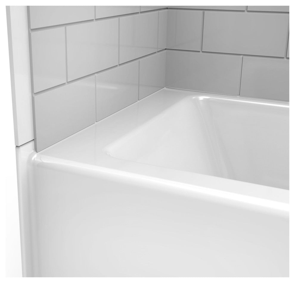 Jacuzzi J1L6030WRL1HX Signature 60" Three Wall Alcove Acrylic - White