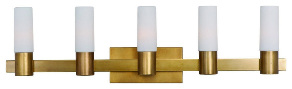 Maxim Lighting Contessa Bath Vanity, Natural Aged Brass - 22415SWNAB