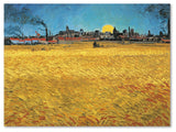 'Summer Evening, 1888' Canvas Art by Vincent van Gogh