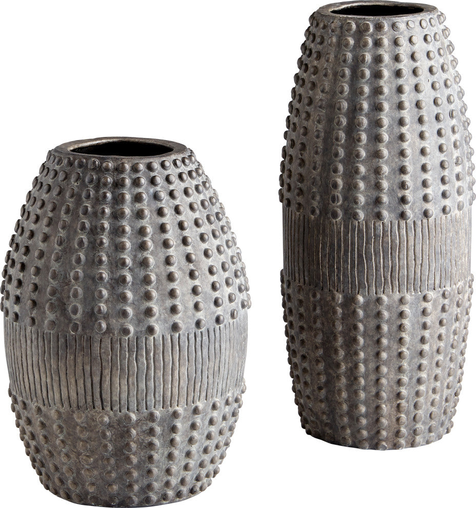 Cyan Design Short Scoria Vase 10996 - Gray