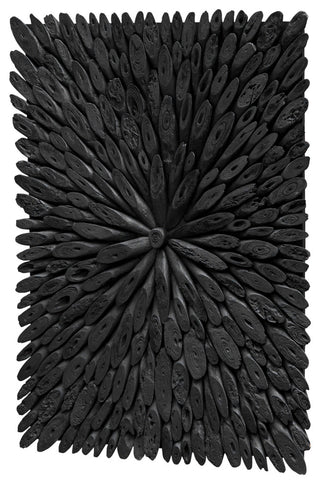 Uttermost Bahama Black Wood Wall Decor