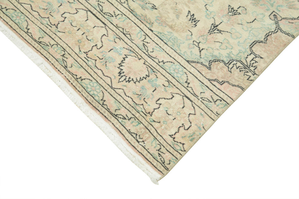 Rug N Carpet - Handmade Oriental 2' 7'' x 10' 0'' Unique Area Rug