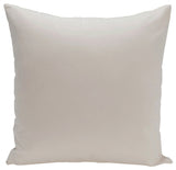 Solid Decorative Pillow, Paloma, 18"x18"