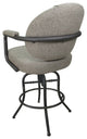 Swivel Tilt Metal Counter 26" 30" Bar Stool M-70, Hemsath Driftwood - Gray, 30"