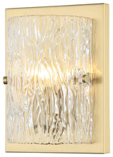 Morgan 1-Lt Sconce - Satin Brass