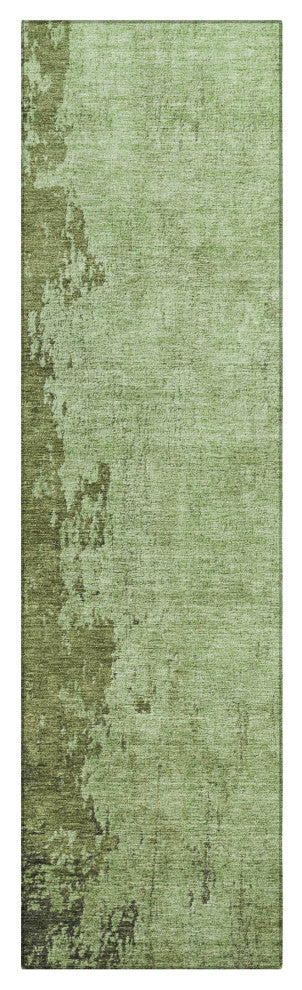 Machine Washable Indoor/Outdoor Chantille ACN1912 Aloe 2'3" x 7'6" Runner Rug