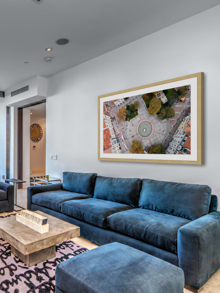 "Quad View" Framed Print by Karolis Janulis