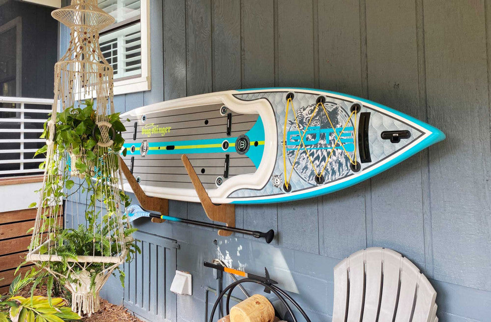 The O'ahu Paddleboard SUP Rack, Bamboo, South Chester