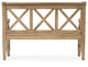 Gerrit Wooden 44"W Bench, Antique Beige