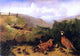 Rubens Peale Landscape with Quail, Cock  Hen and Chickens Gallery Wrap Canvas