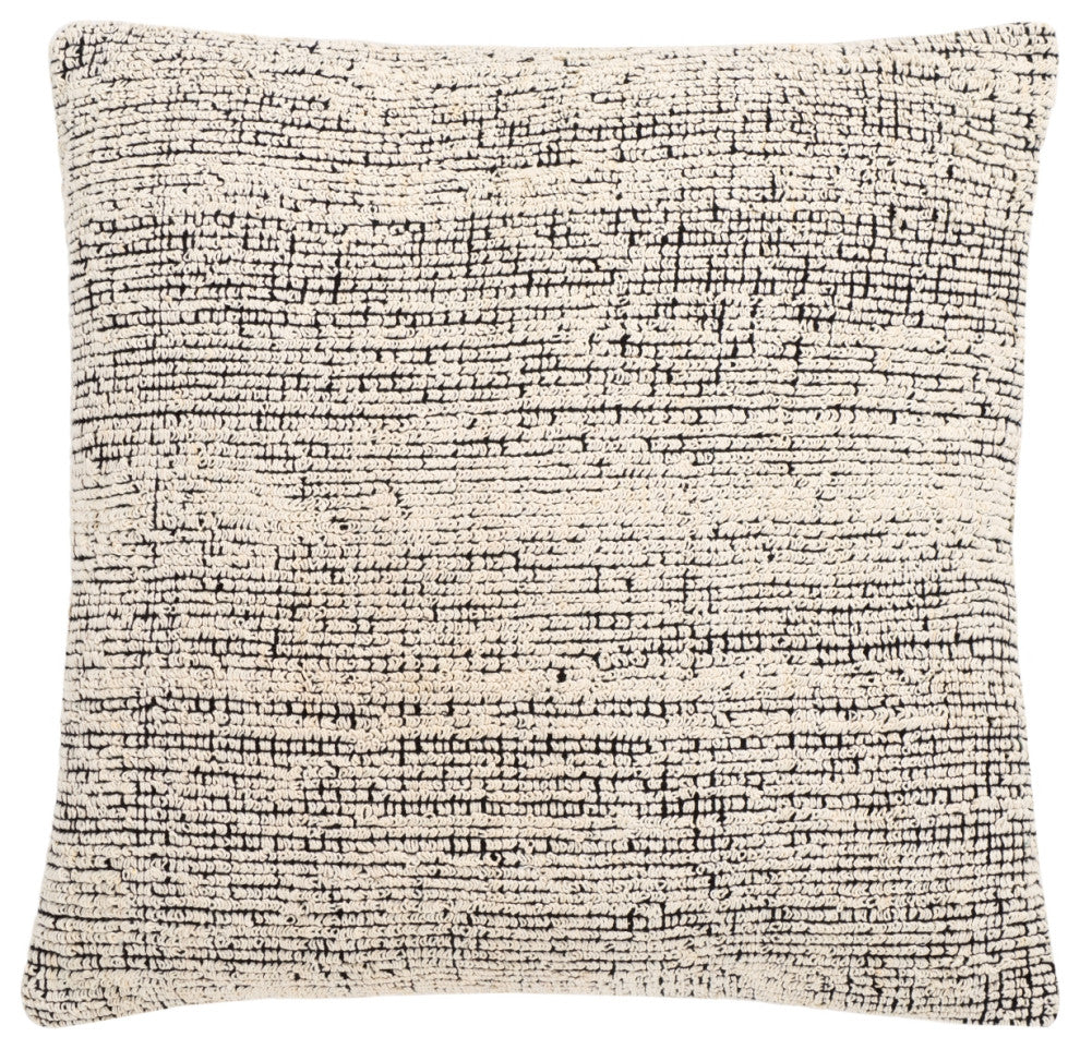 Safavieh Kailo Pillow, Cream/Black