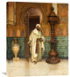 "An Arab In a Palace Interior" Artwork, 24" x 30"