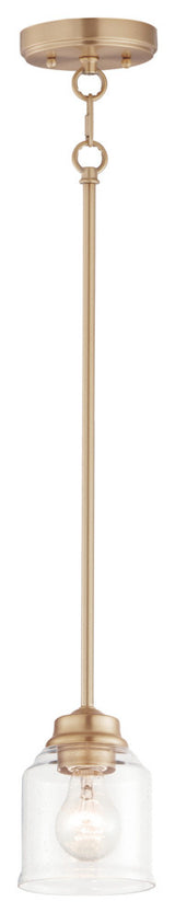 Maxim 91260CD Acadia 5"W Mini Pendant - Heritage