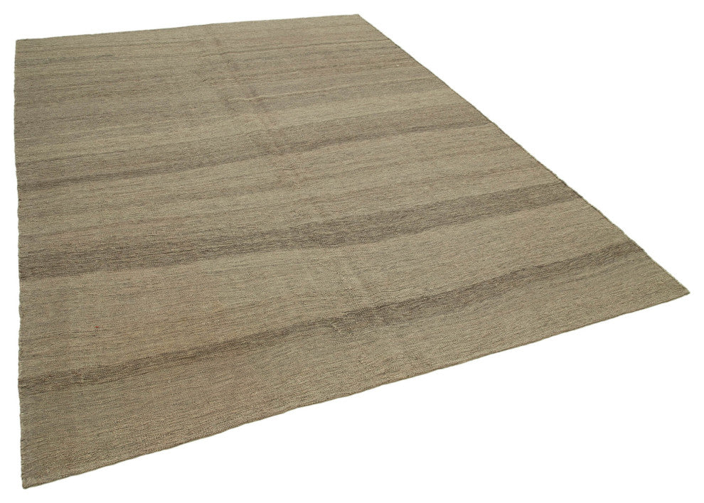 Rug N Carpet - Hand-knotted Oriental 6' 11'' x 9' 1'' Flatweave Wool Kilim Rug