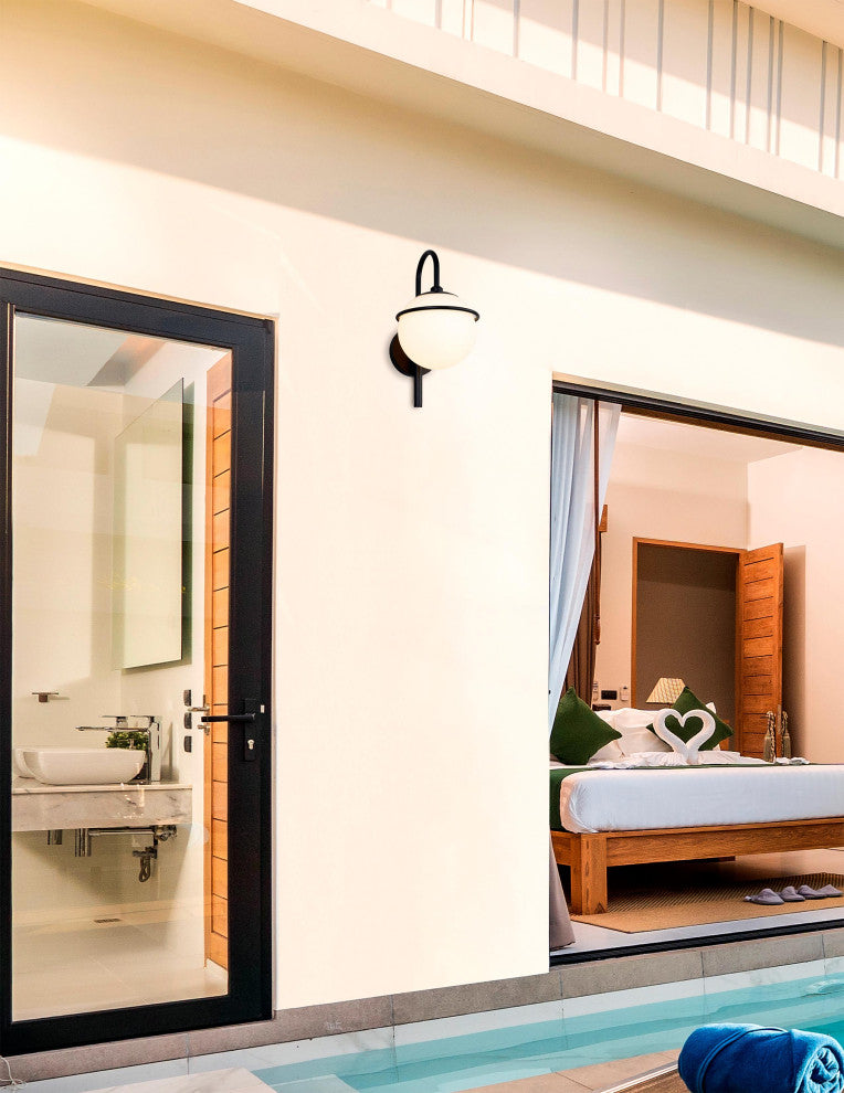 Saturn Outdoor Wall Sconce