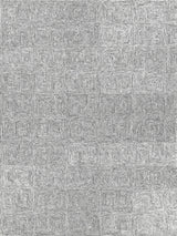 Caprice Handmade Hand-Tufted Wool Black/Ivory Area Rug, 10'x14'