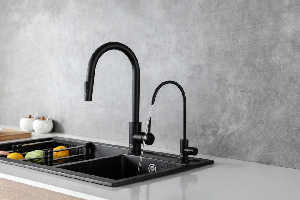 Elegant Lighting FAK-303 Rian Cold Water Dispenser - Brushed Gold