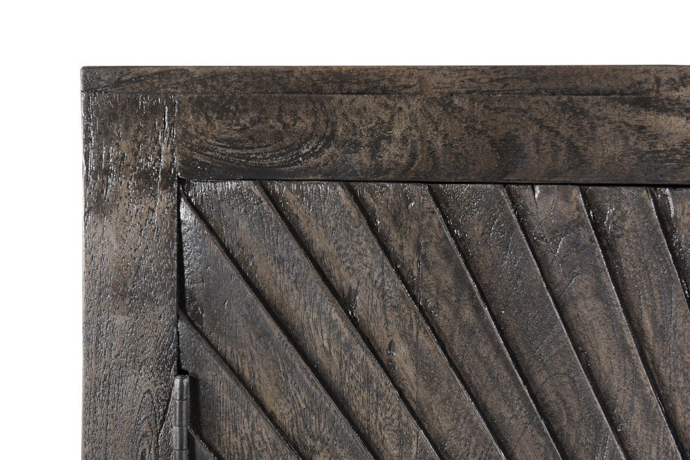 Kingsley Carved 2-Door Cabinet