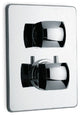 LaToscana Thermostatic Shower Valve, Brushed Nickel