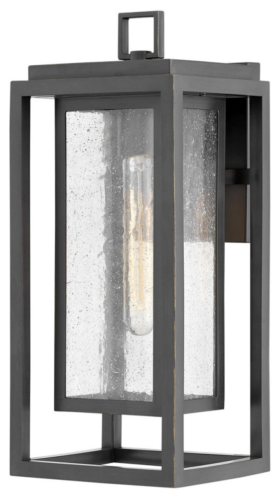 Hinkley Republic Medium Wall Mount Lantern, Oil Rubbed Bronze