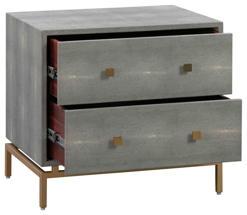 Pesce Shagreen Nightstand