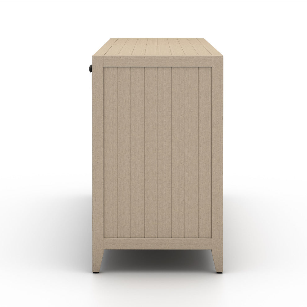 Sherwood Outdoor Sideboard-Washed Brown