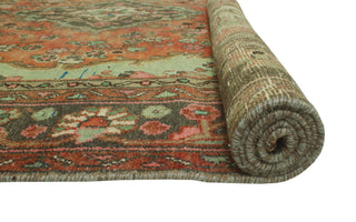 Fine Vintage Distressed Qasim Rust Rug