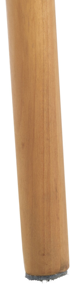 Safavieh Couture Hutson Leather Dining Chair, Brown/Natural