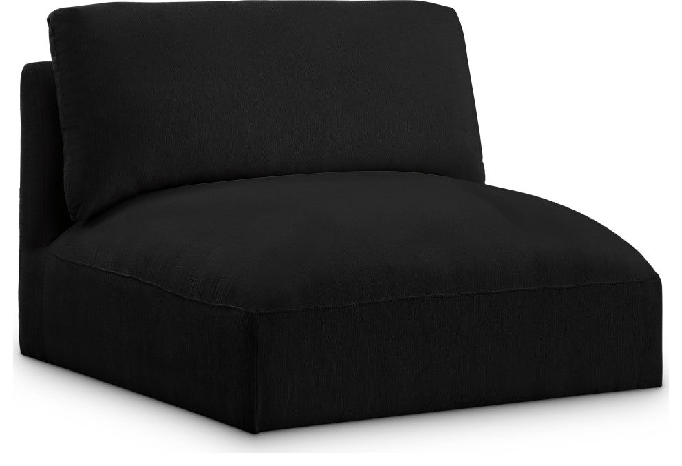 Ease Upholstered Armless, Black