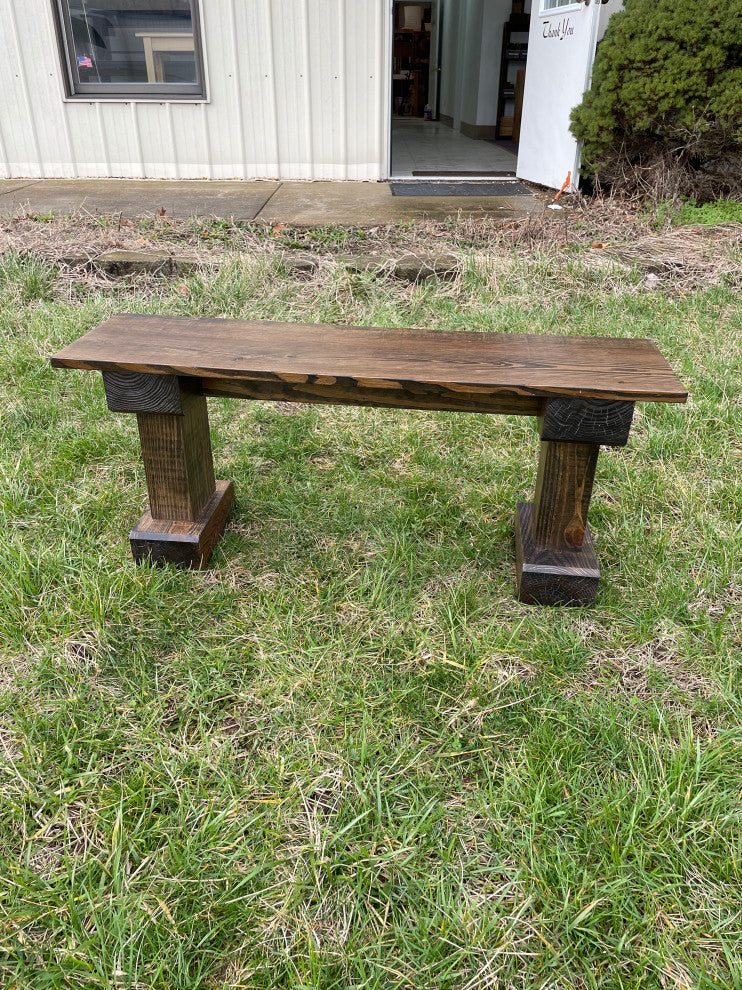 Dark Walnut Wyoming Bench, 30 Inches