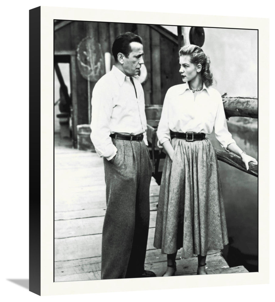 "Promotional Still - Humphrey Bogart - Key Largo" Canvas Giclee, 18"x22"