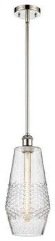 Innovations 516-1S-PN-G684-7-LED 1-Light Mini Pendant, Polished Nickel