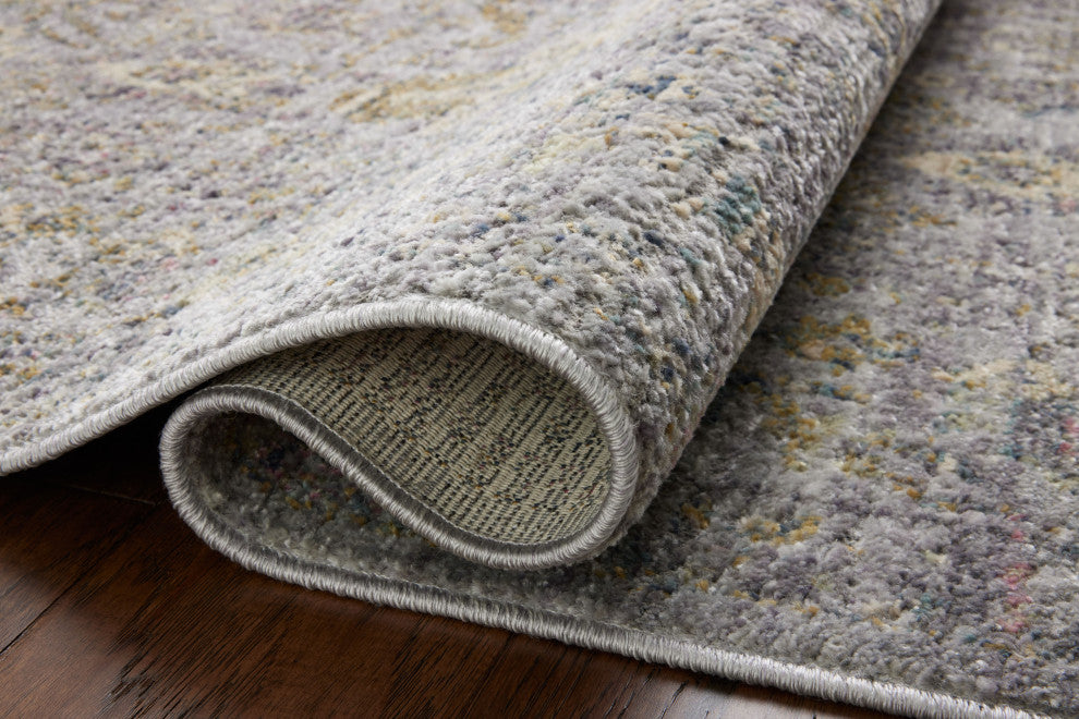 Jean Stoffer x Loloi Bradbury Grey / Multi 18" x 18" Sample Rug
