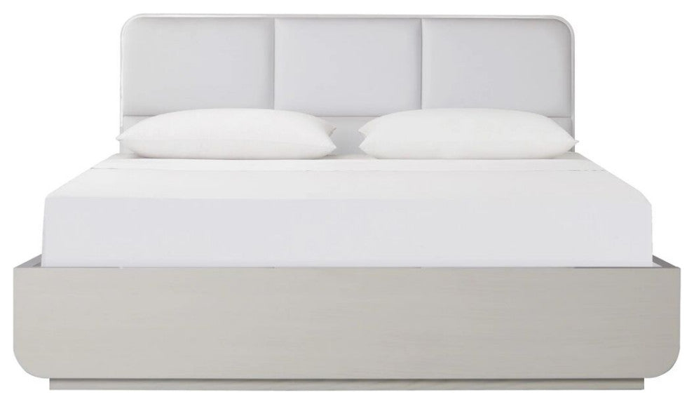 Sonder Living Chelsea Platform Bed | White Ash