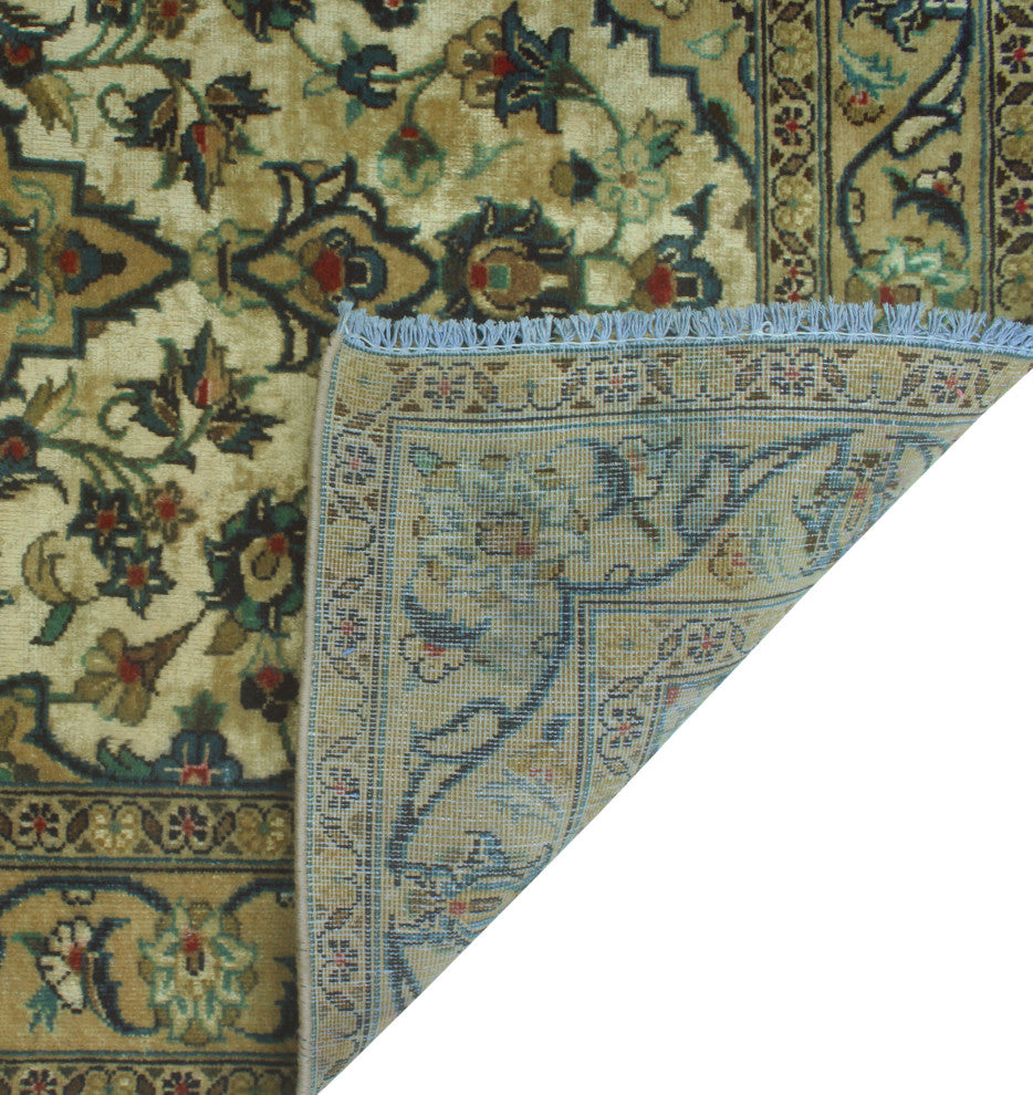 Vintage Distressed Marsden Ivory/Beige Rug, 3'0 x 4'8