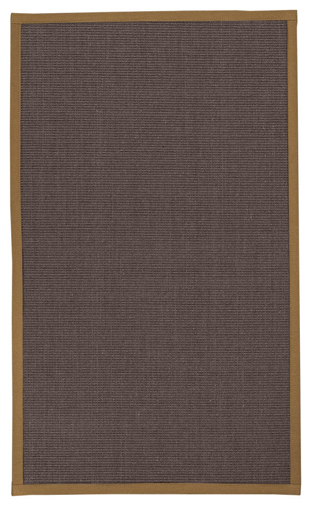 Natural Area Rugs Big Sur Custom Sisal Rug, 10' x 14', Squirrel Border