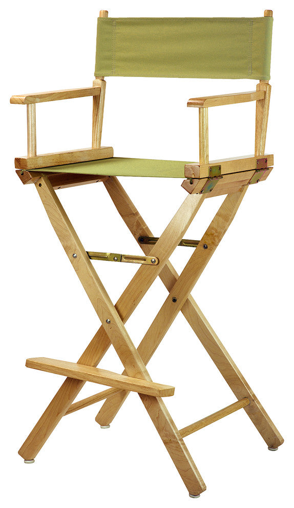 030" Director's Chair Natural Frame-Olive Canvas