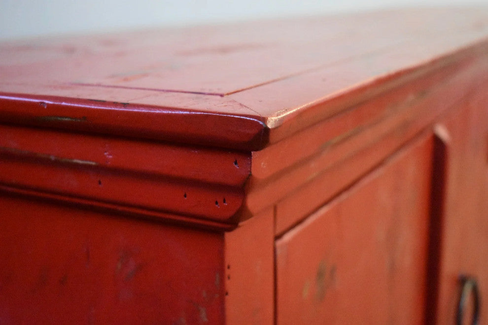 Macao 4 Door Sideboard Red 73"