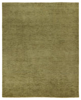 Jaipur Living Origin Knotted Solid Area Rug, Green, 8'x10'