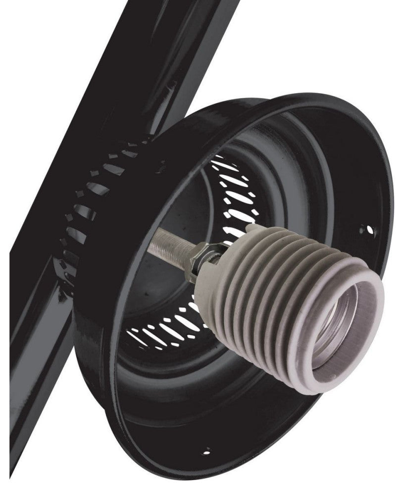 Holland Los Angeles Kings 3-Shade Billiard Light - Black Fixture