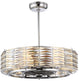 Taurus 6-Light Air Ionizing Fan D'Lier, 29.5"